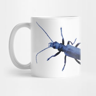 Blue Beetle Wharf Borer Mug